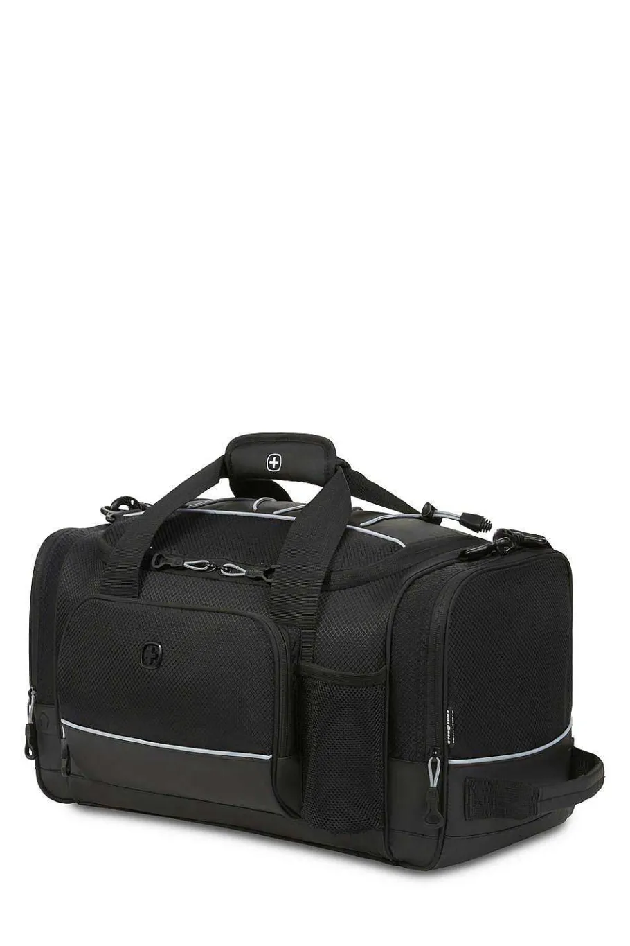 Best Sale SWISSGEAR 9000 20" Apex Duffel Bag - Dobby Collection Black Dobby | Gray/Black Dobby | Navy Dobby | Pewter Dobby