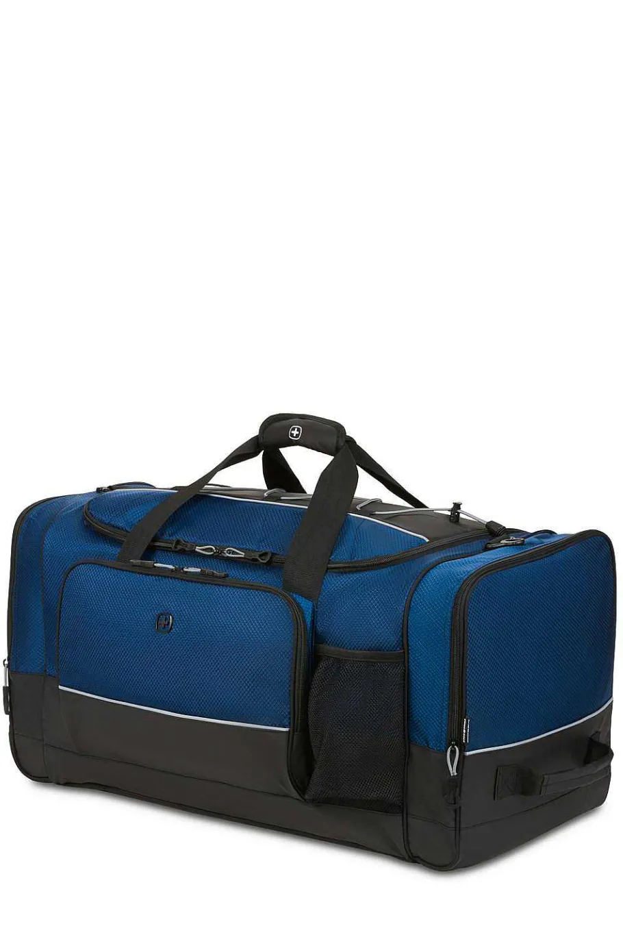 Online SWISSGEAR 9000 28" Apex Duffel Bag - Dobby Collection Black | Navy Dobby