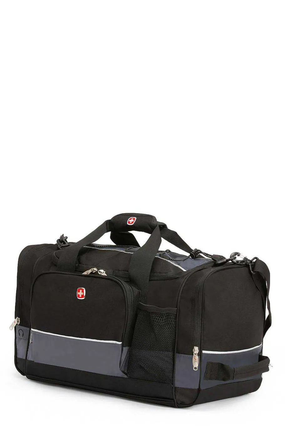 Fashion SWISSGEAR 9000 28" Apex Duffel Bag - Poly Collection Black | Blue | Charcoal