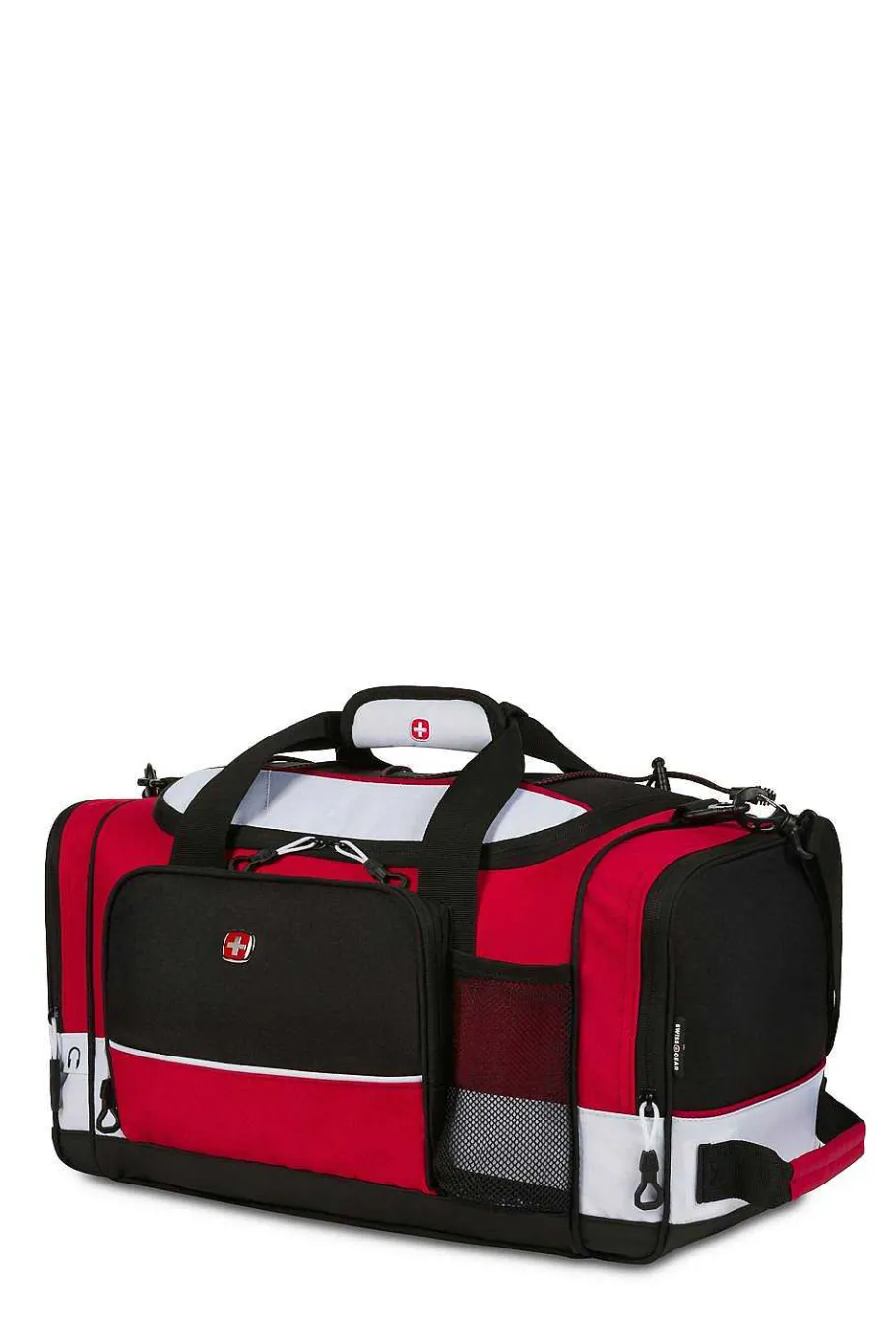 Cheap SWISSGEAR 9000 20" Apex Duffel Bag - Sport Collection Black/Red | Blue/Gray