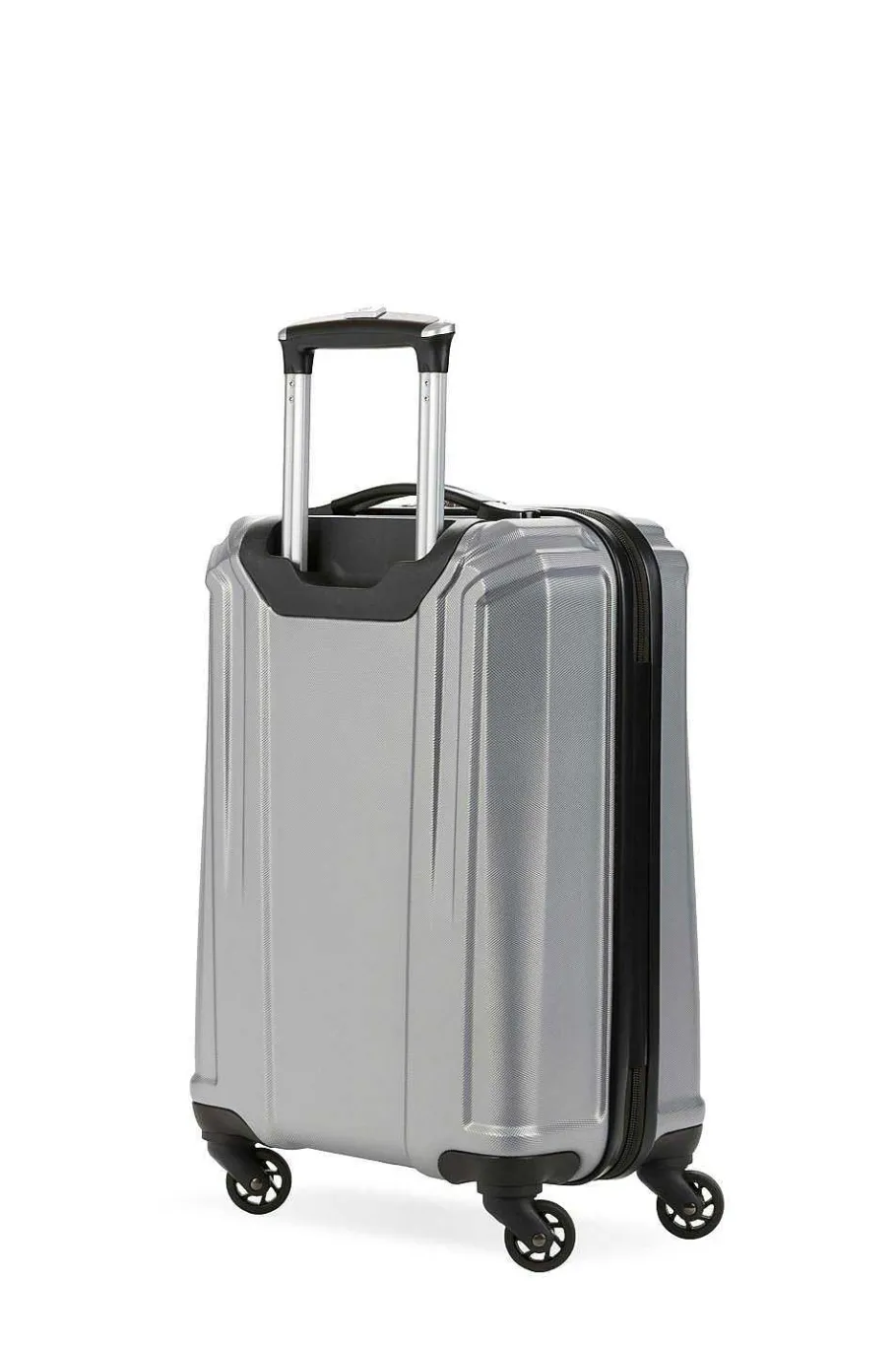 Flash Sale SWISSGEAR 3750 18" Carry On Hardside Spinner Luggage - Silver
