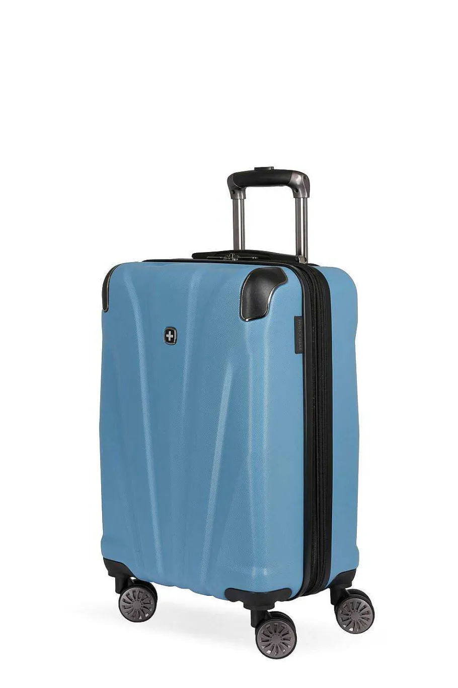 Sale SWISSGEAR 7330 19" Cascade Expandable Carry On Hardside Spinner Luggage Aegean Blue | Celestial Blue | Slate Cement | Teal