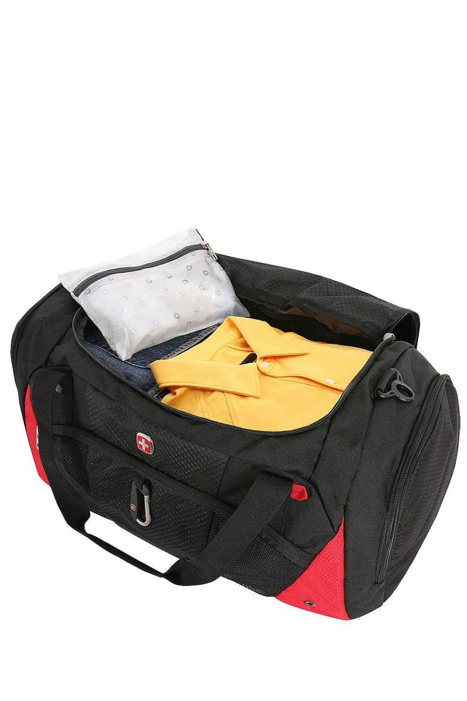 Sale SWISSGEAR 1900 21" Duffel Bag - Black/Red