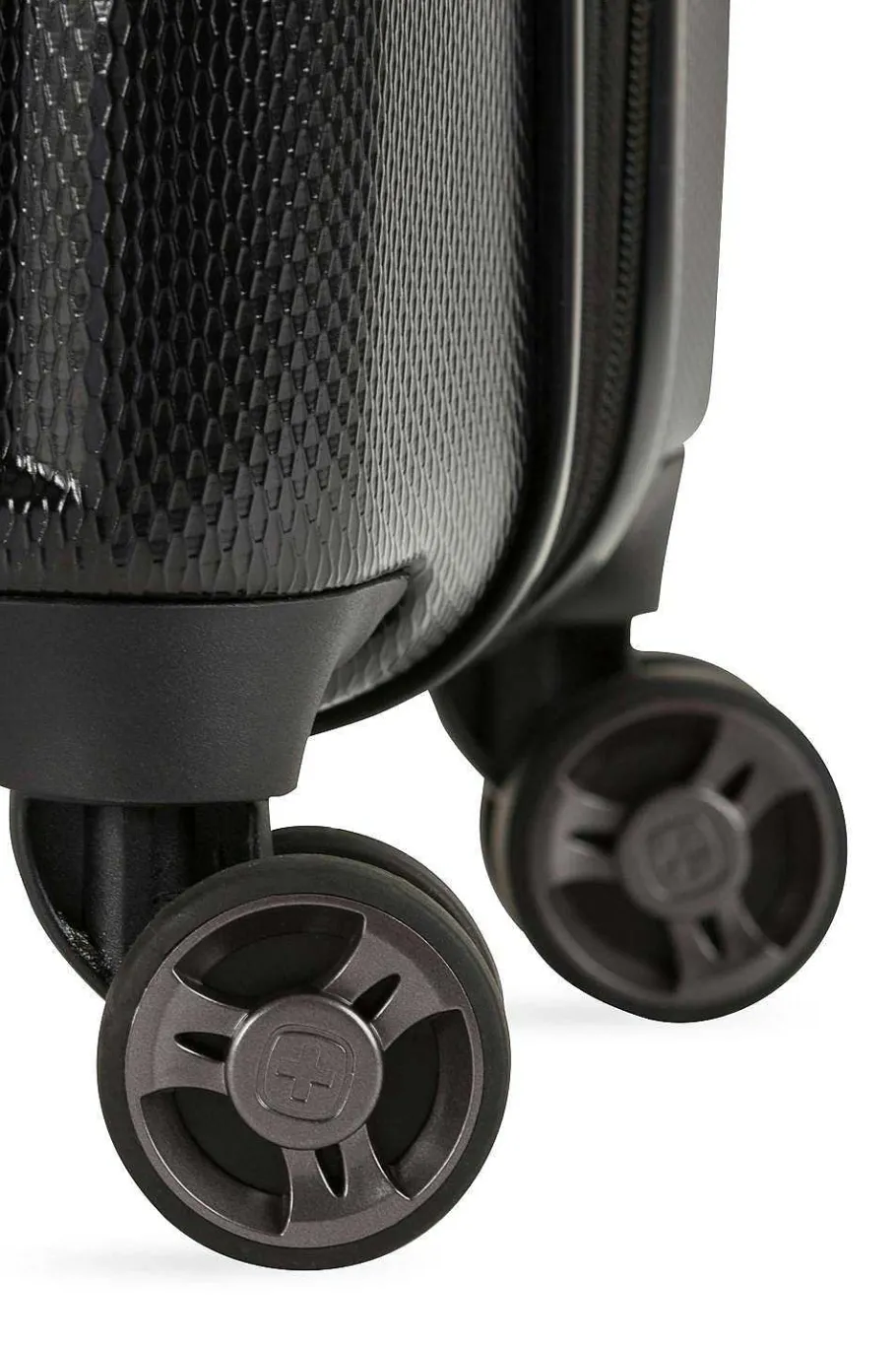 Store SWISSGEAR 7272 23" Energie Expandable Hardside Spinner Luggage Black | Gold | Periwinkle | Verdun Green