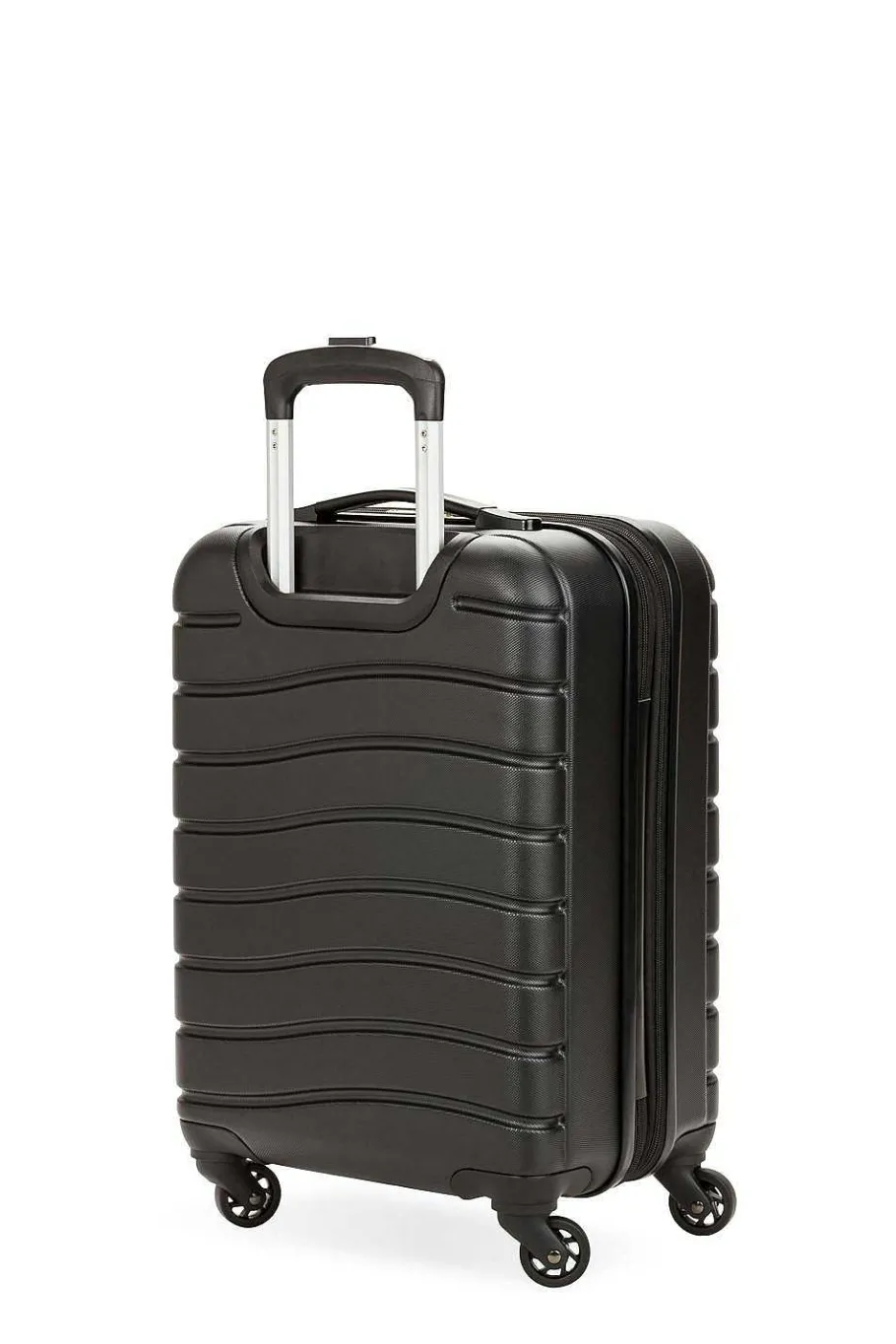 New SWISSGEAR 7790 18" Expandable Carry On Hardside Spinner Luggage Black | Gray