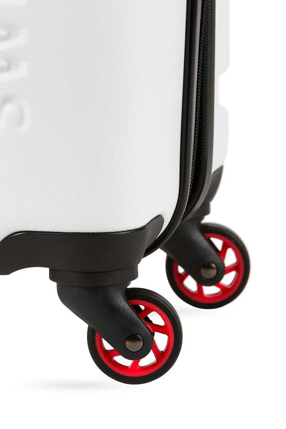 swissgear___expandable_carry_on_hardside_spinner_luggage_13.webp Sale SWISSGEAR 7366 18" Expandable Carry On Hardside Spinner Luggage Black | Clearly Aqua | Cobalt Blue | Coral Almond