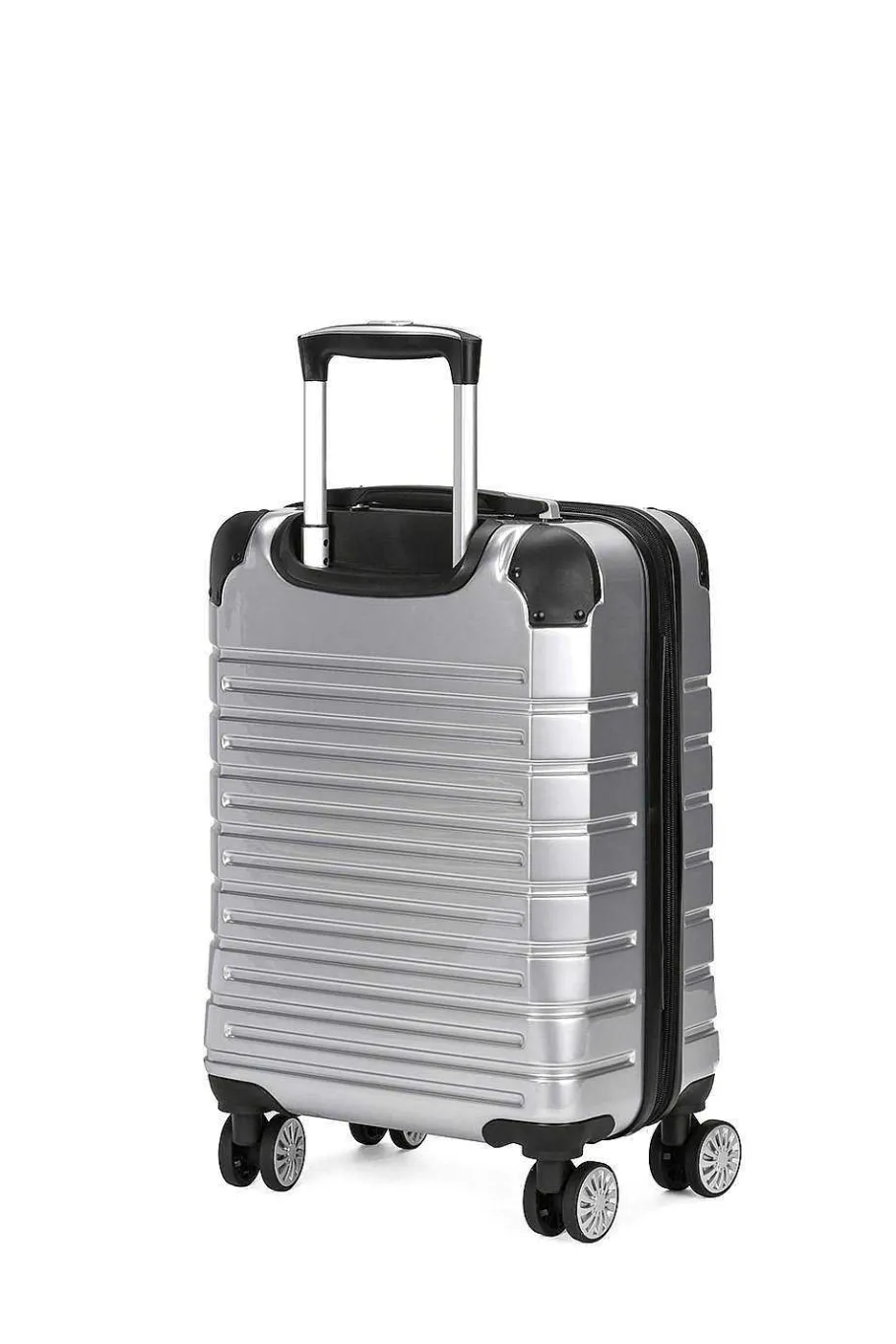Online SWISSGEAR 7782 18" Expandable Carry On Hardside Spinner Luggage - Silver