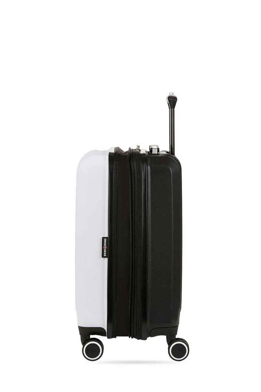 Hot SWISSGEAR 8028 19" Expandable Hardside Spinner Carry-On Luggage Black/White | Ivory/Taupe | Light Gray/Ash Gray | Navy/Blue