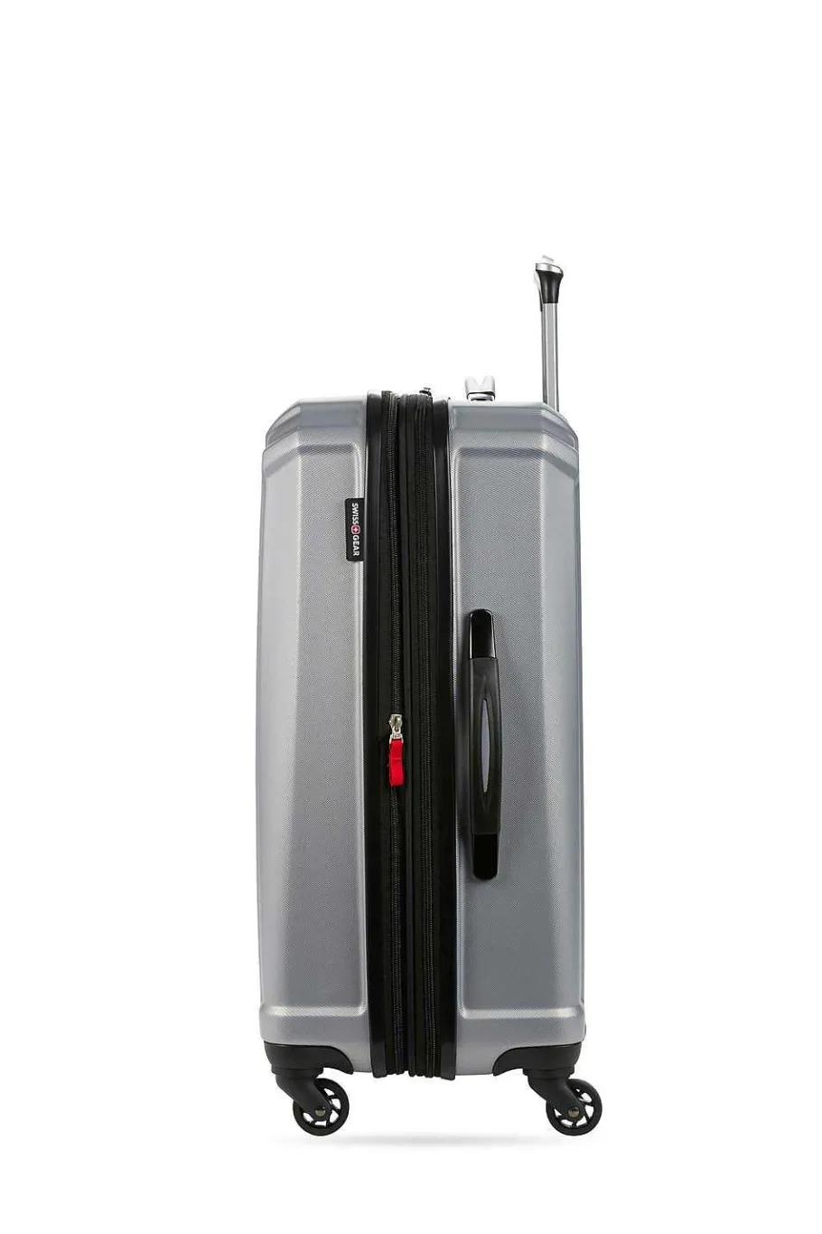 Outlet SWISSGEAR 3750 23" Expandable Hardside Spinner Luggage - Silver