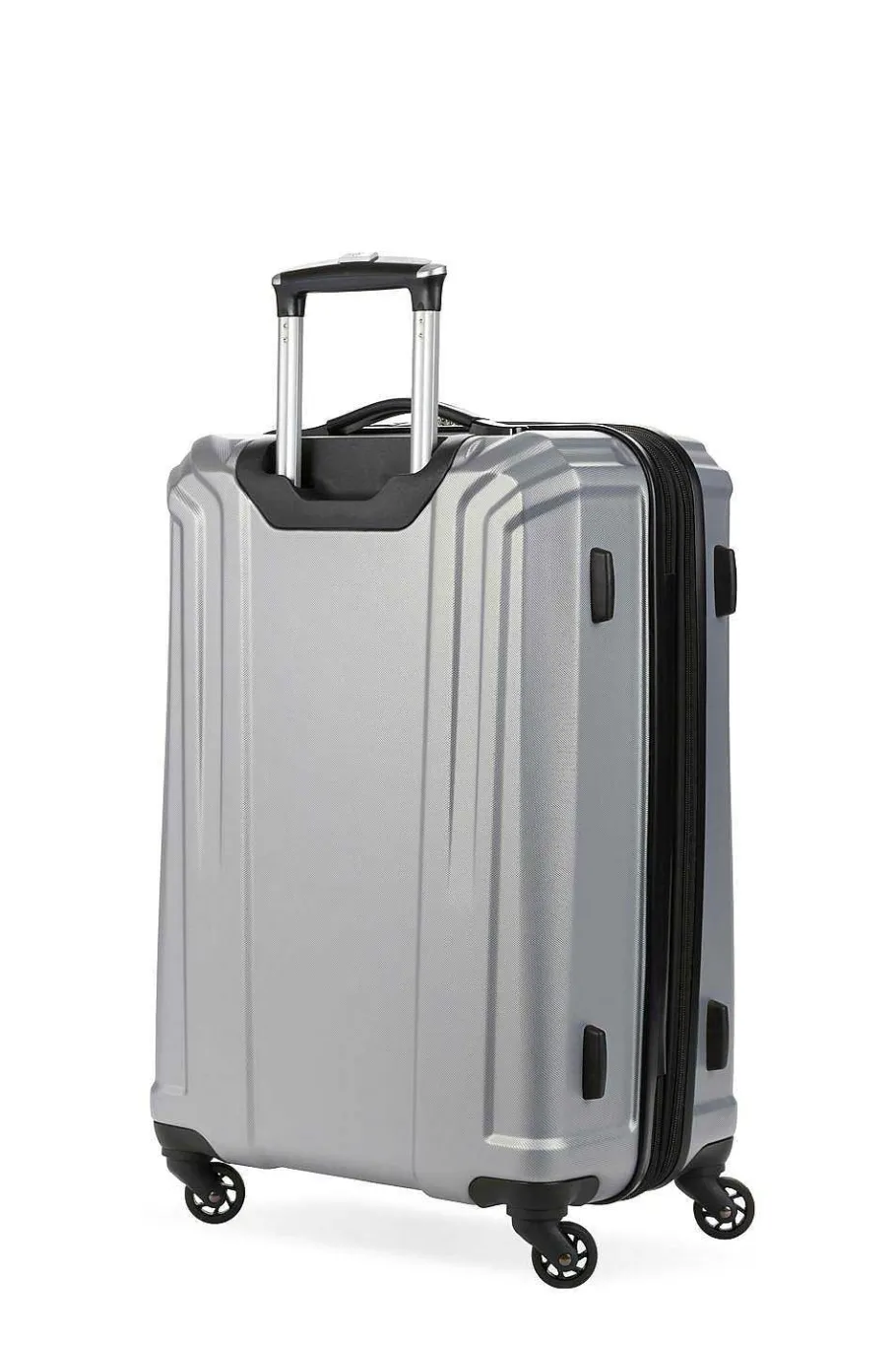 Outlet SWISSGEAR 3750 23" Expandable Hardside Spinner Luggage - Silver