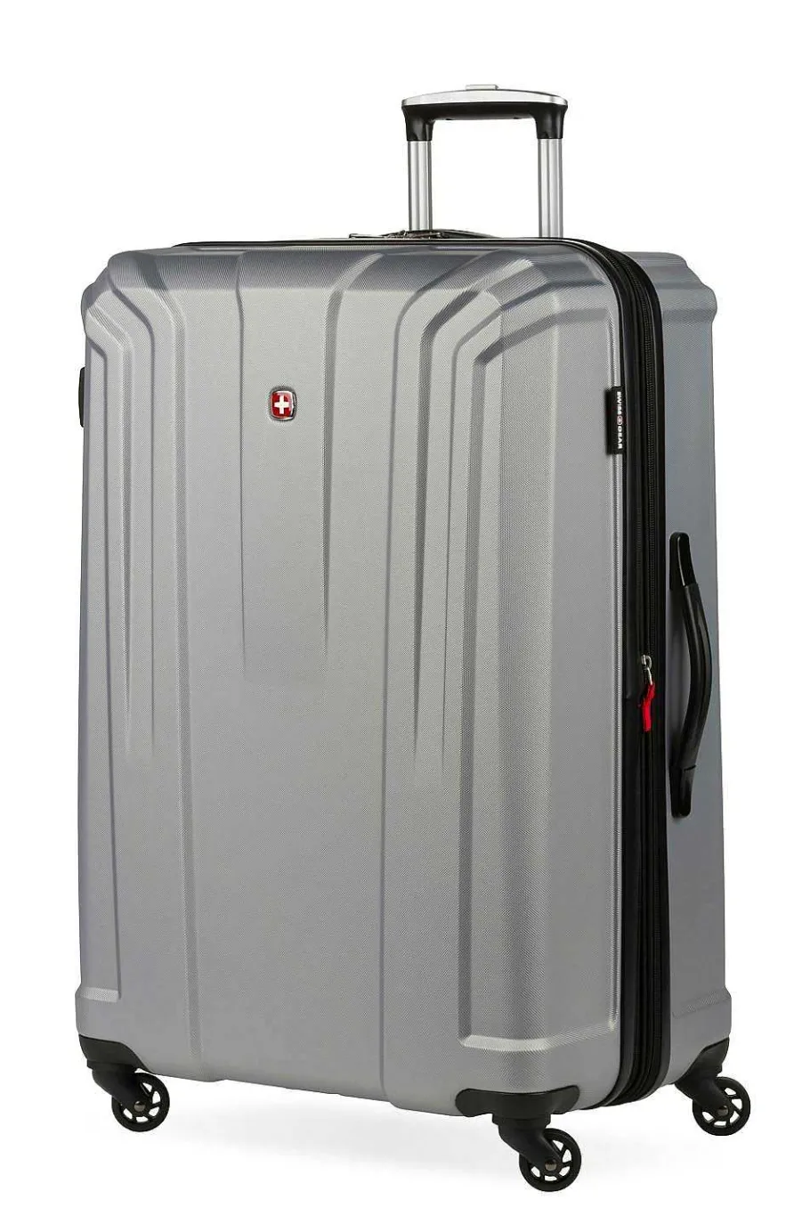 Fashion SWISSGEAR 3750 28" Expandable Hardside Spinner Luggage - Silver