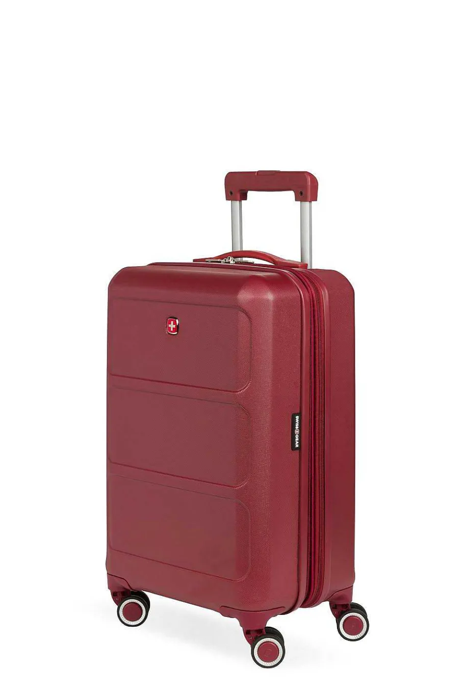 Flash Sale SWISSGEAR 8090 20" Expandable Hardside Spinner Luggage Carry On Black | Burgundy