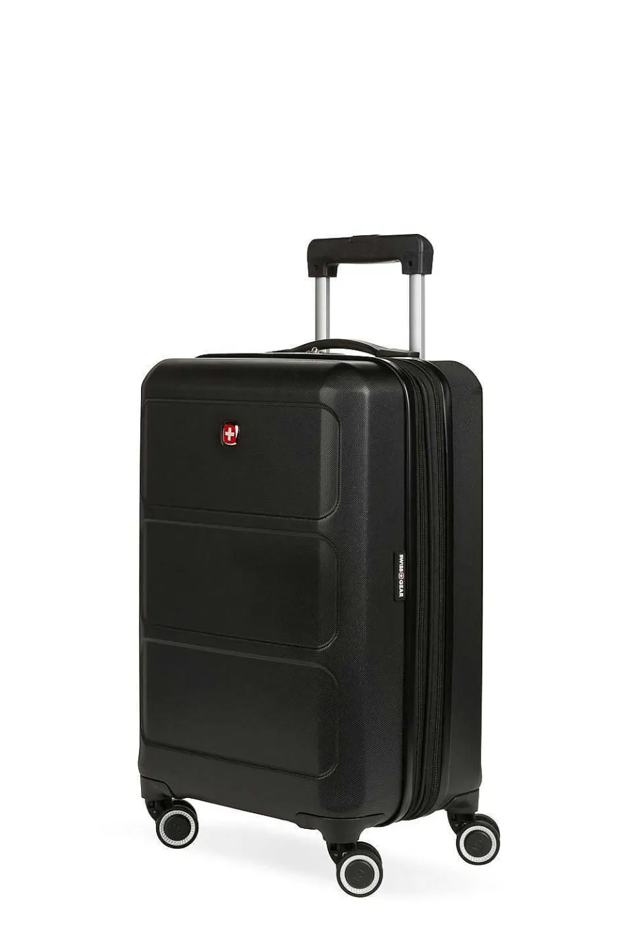 Best Sale SWISSGEAR 8090 20" Expandable Hardside Spinner Luggage Carry On Black | Burgundy