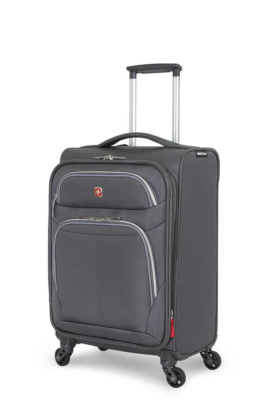 Shop SWISSGEAR 6270 19" Expandable Liteweight Carry On Spinner Luggage - Pewter