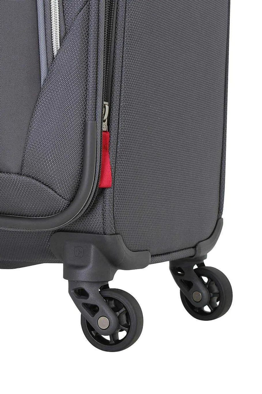 New SWISSGEAR 6270 19" Expandable Liteweight Carry On Spinner Luggage - Pewter