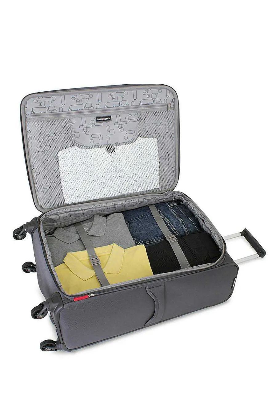 Best Sale SWISSGEAR 6270 24.5" Expandable Liteweight Spinner Luggage - Pewter