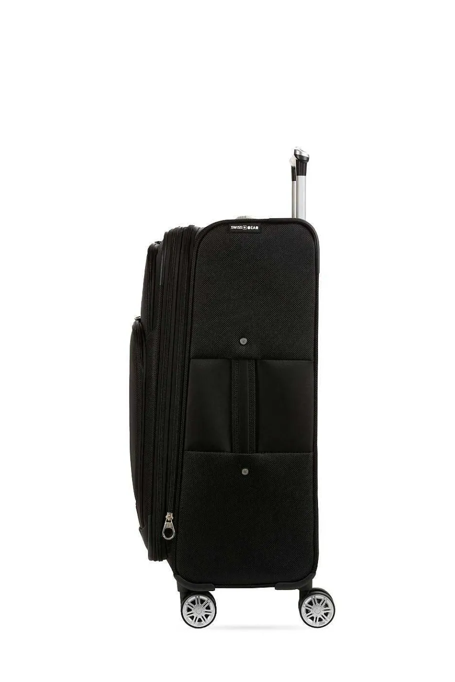 Online SWISSGEAR 7768 24" Expandable Spinner Luggage - Black