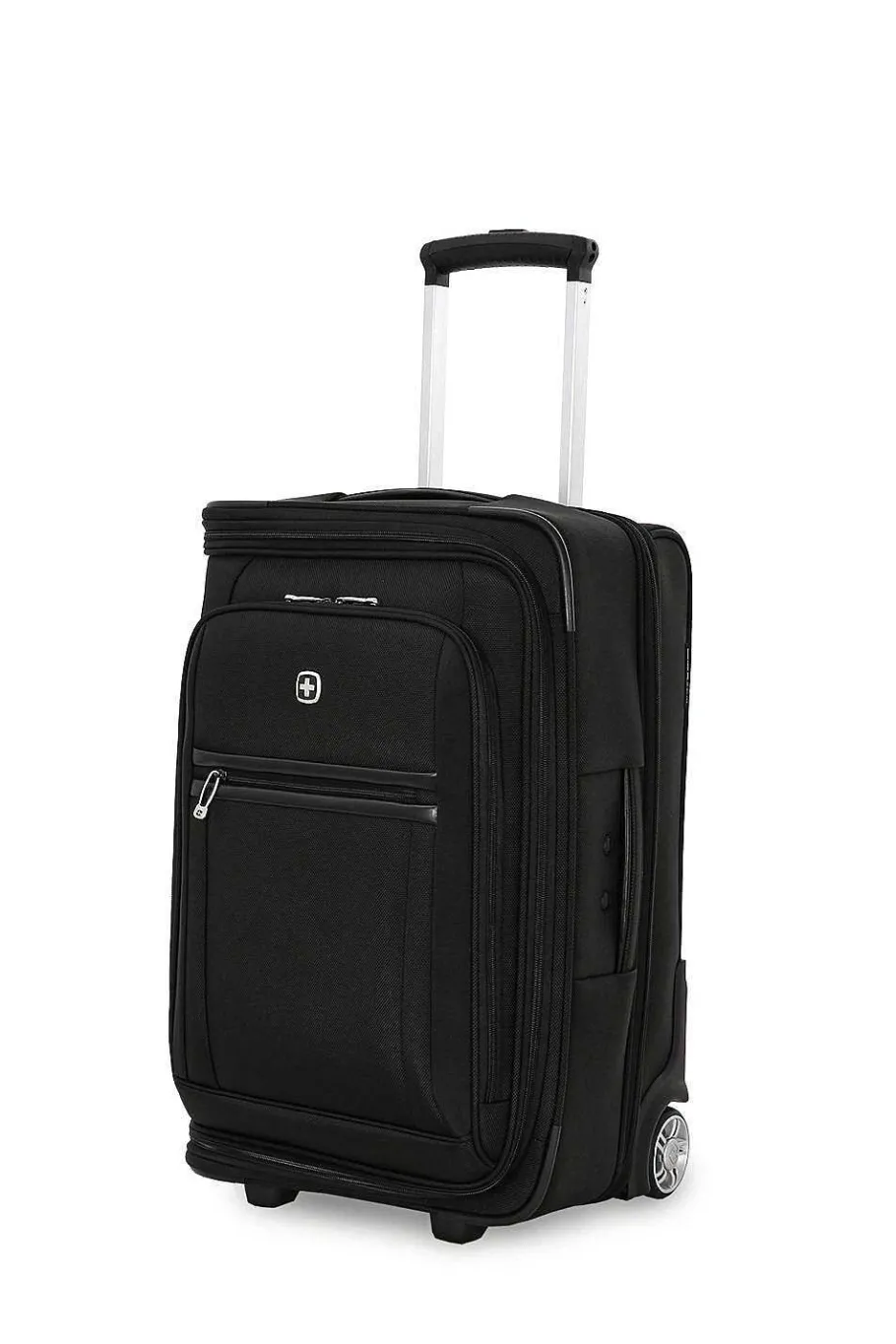 Best SWISSGEAR 6590 20" Garment Upright Carry On Wheeled Luggage - Black