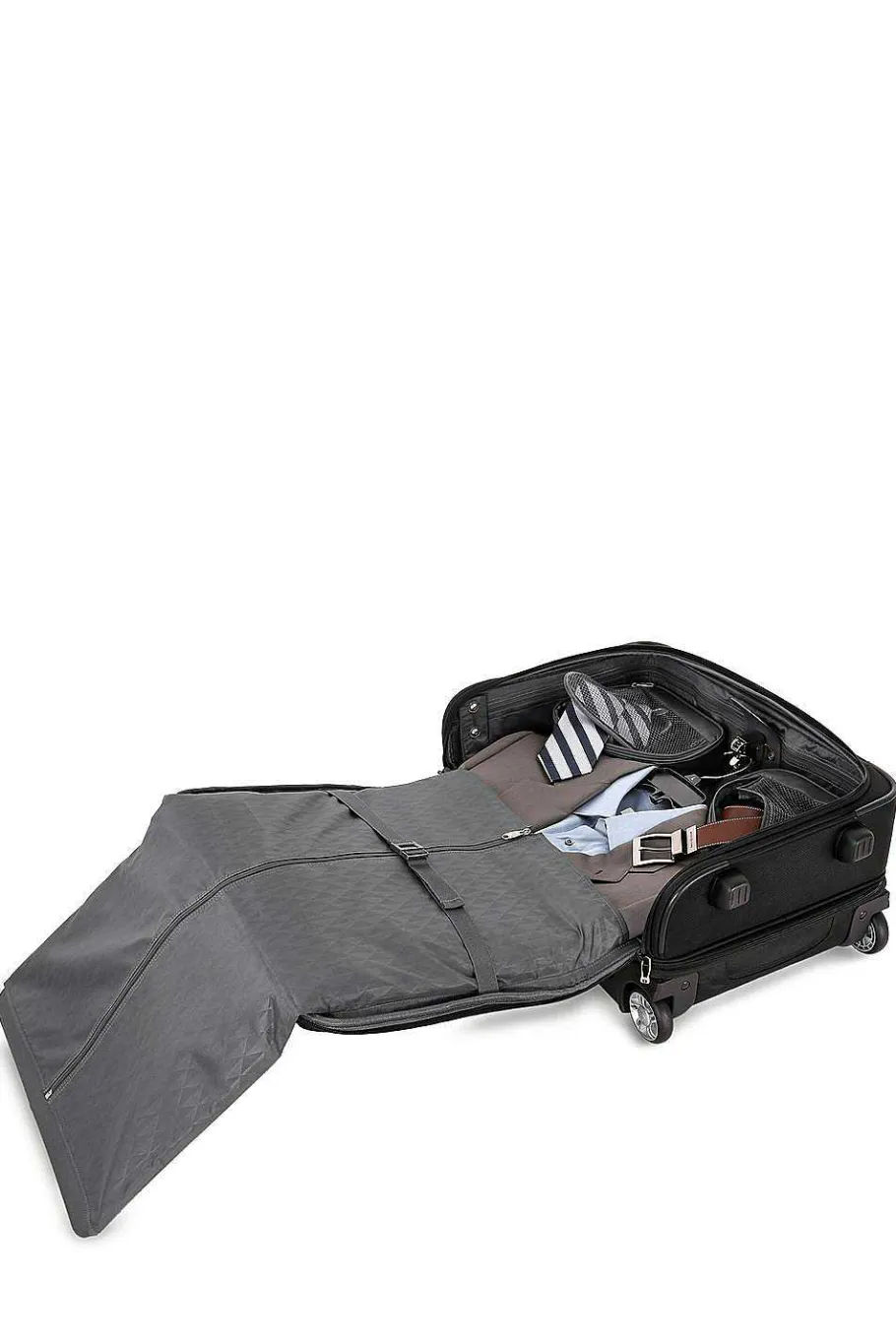 Outlet SWISSGEAR 6590 20" Garment Upright Carry On Wheeled Luggage - Black