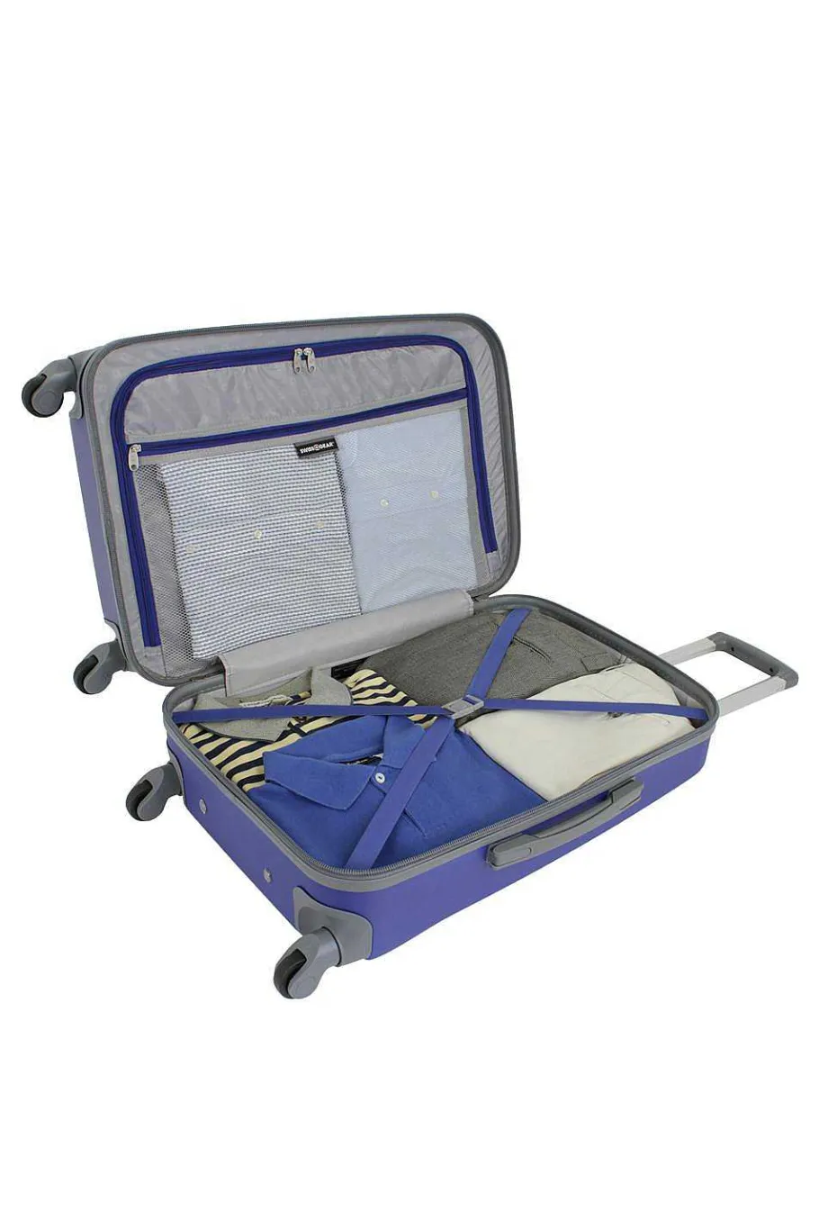 Clearance SWISSGEAR 6072 23" Hardside Spinner Luggage Black | Blue