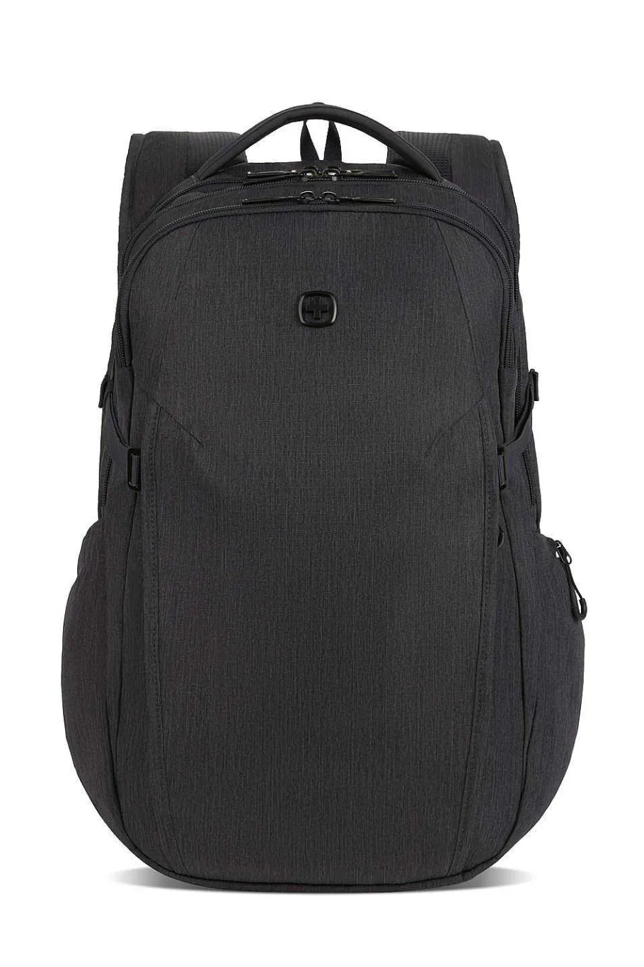 Sale SWISSGEAR 8182 16" Laptop Backpack Charcoal Heather | Light Gray Heather | Navy Heather