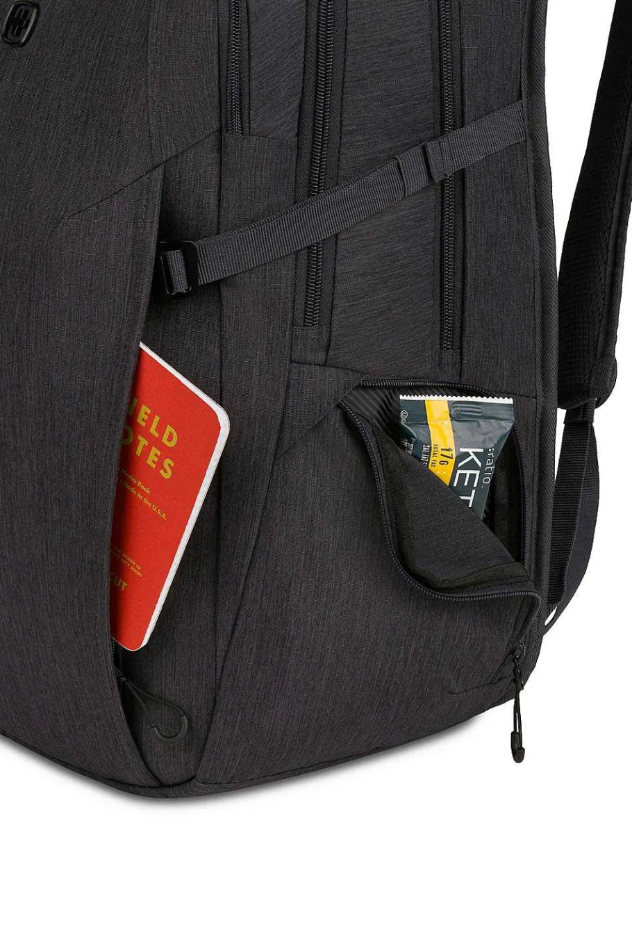 swissgear___laptop_backpack_10-2.webp Cheap SWISSGEAR 8182 16" Laptop Backpack Charcoal Heather | Light Gray Heather | Navy Heather