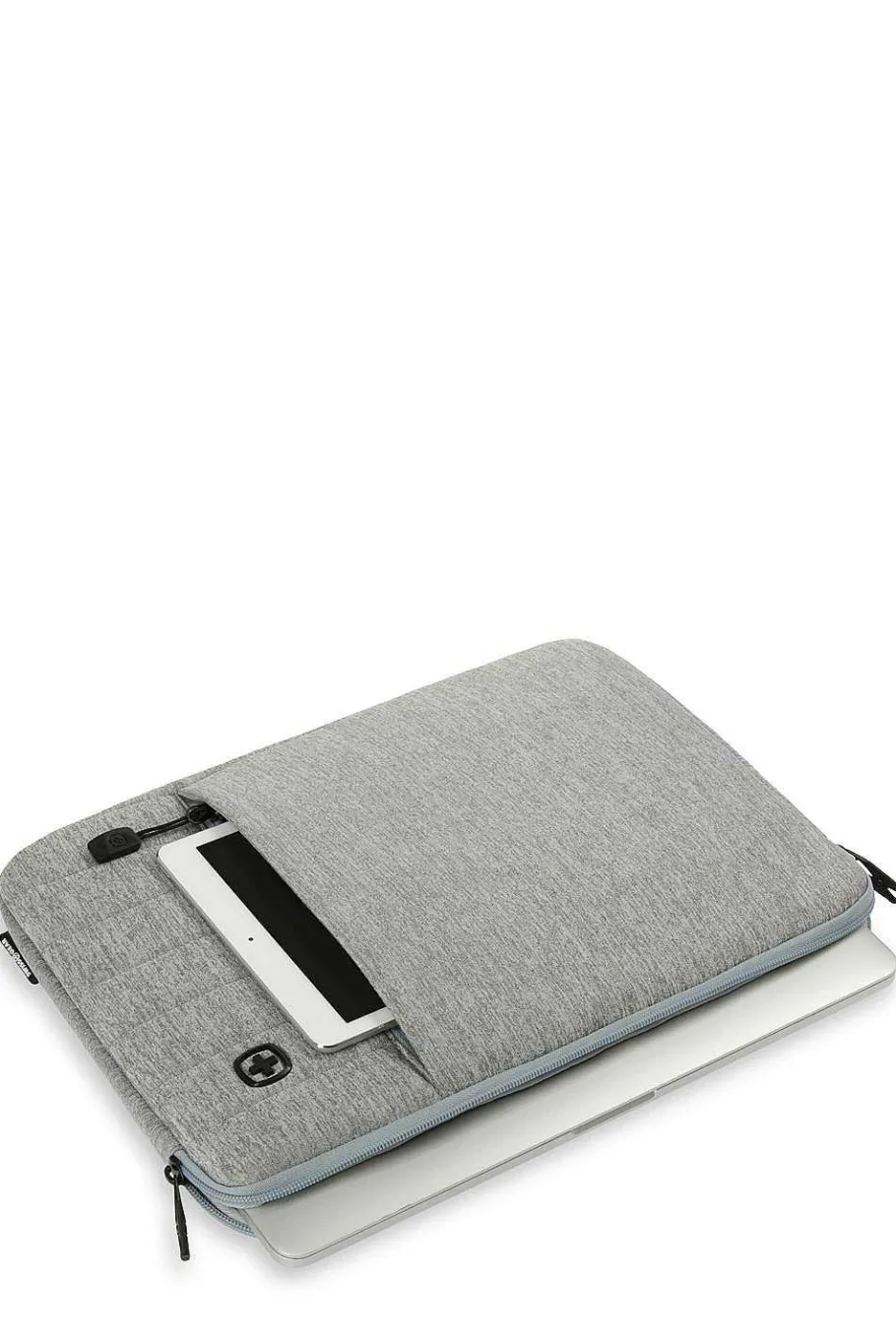 Sale SWISSGEAR 2689 16 Padded Laptop Sleeve - Light Gray Heather