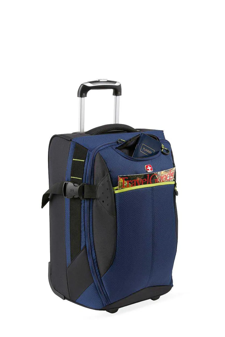 New SWISSGEAR 6532 20" Rolling Duffel Bag - Blue/Green