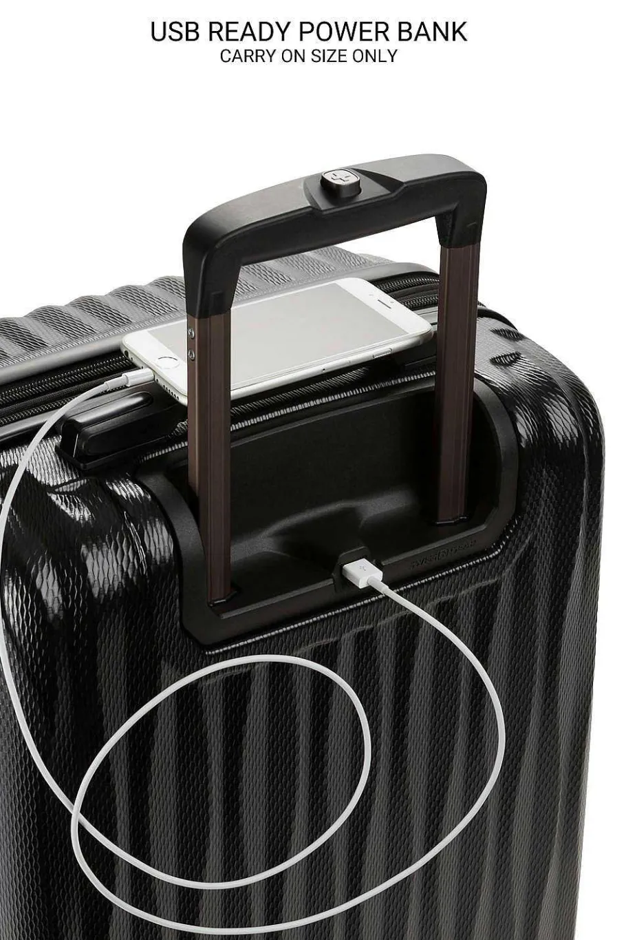 swissgear___usb_energie_expandable_carry_on_hardside_spinner_luggage_11.webp Flash Sale SWISSGEAR 7272 19" Usb Energie Expandable Carry On Hardside Spinner Luggage Black | Gold | Olive | Periwinkle