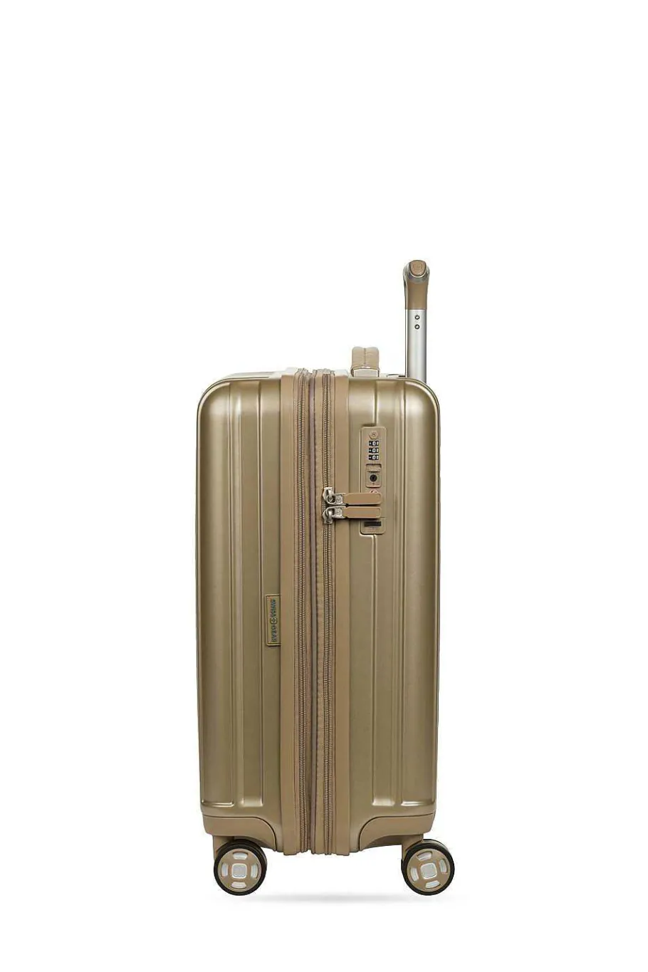 Cheap SWISSGEAR 7910 20" Usb Expandable Carry On Hardside Spinner Luggage - Golden Sand