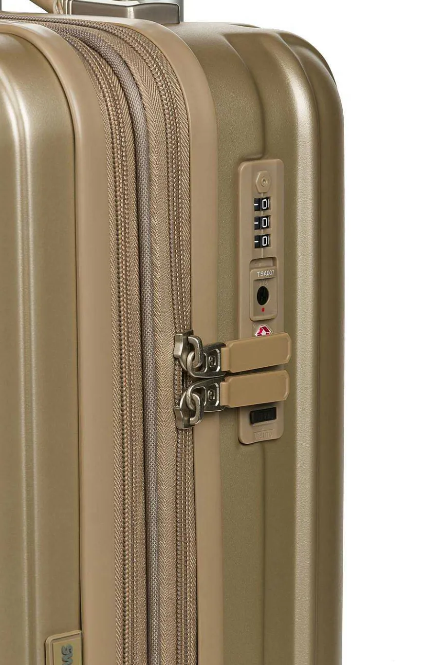 Hot SWISSGEAR 7910 20" Usb Expandable Carry On Hardside Spinner Luggage - Golden Sand