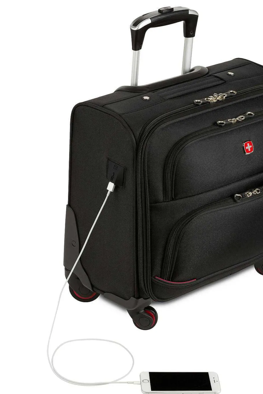 swissgear___wheel_rolling_office__black_3-1.webp Fashion SWISSGEAR 5176 16" 4-Wheel Rolling Office - Black