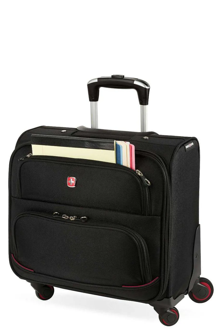 swissgear___wheel_rolling_office__black_7-1.webp Fashion SWISSGEAR 5176 16" 4-Wheel Rolling Office - Black