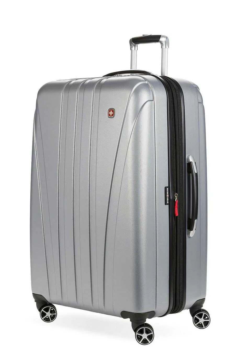 Hot SWISSGEAR 7585 Expandable 27" Hardside Spinner Luggage - Silver