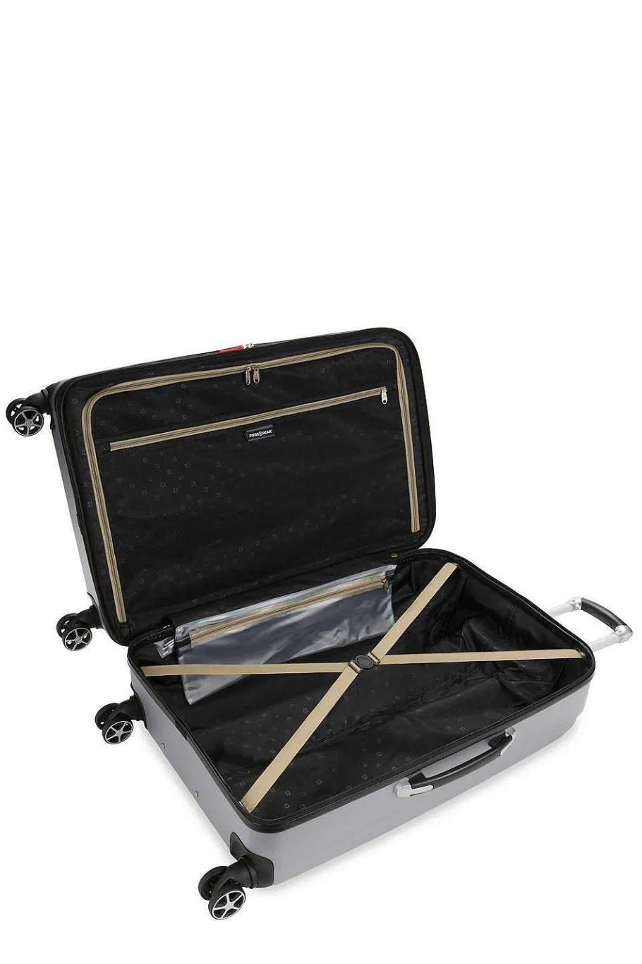 Shop SWISSGEAR 7585 Expandable 27" Hardside Spinner Luggage - Silver