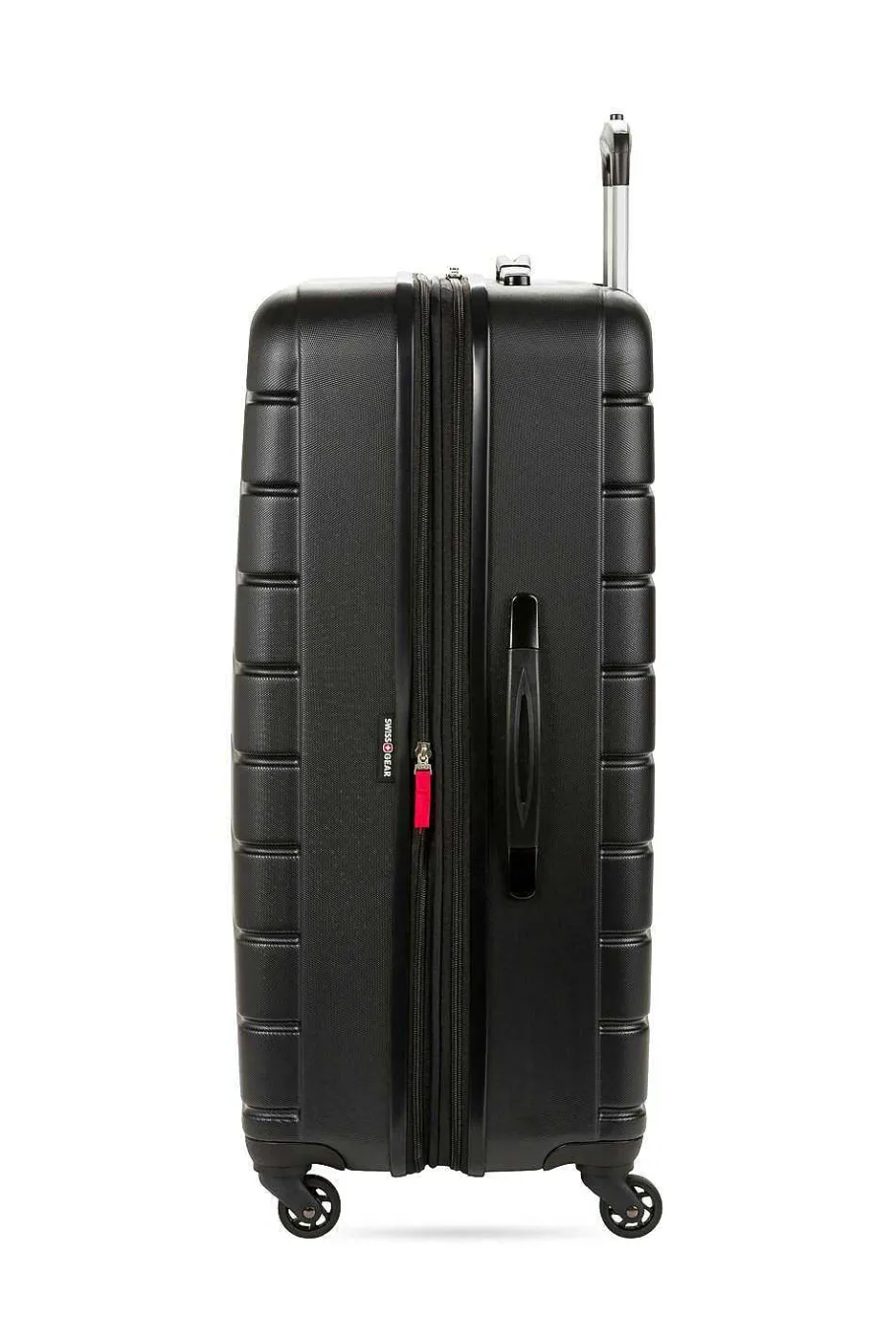 Sale SWISSGEAR 7790 Expandable 3Pc Hardside Spinner Luggage Set Black | Gray