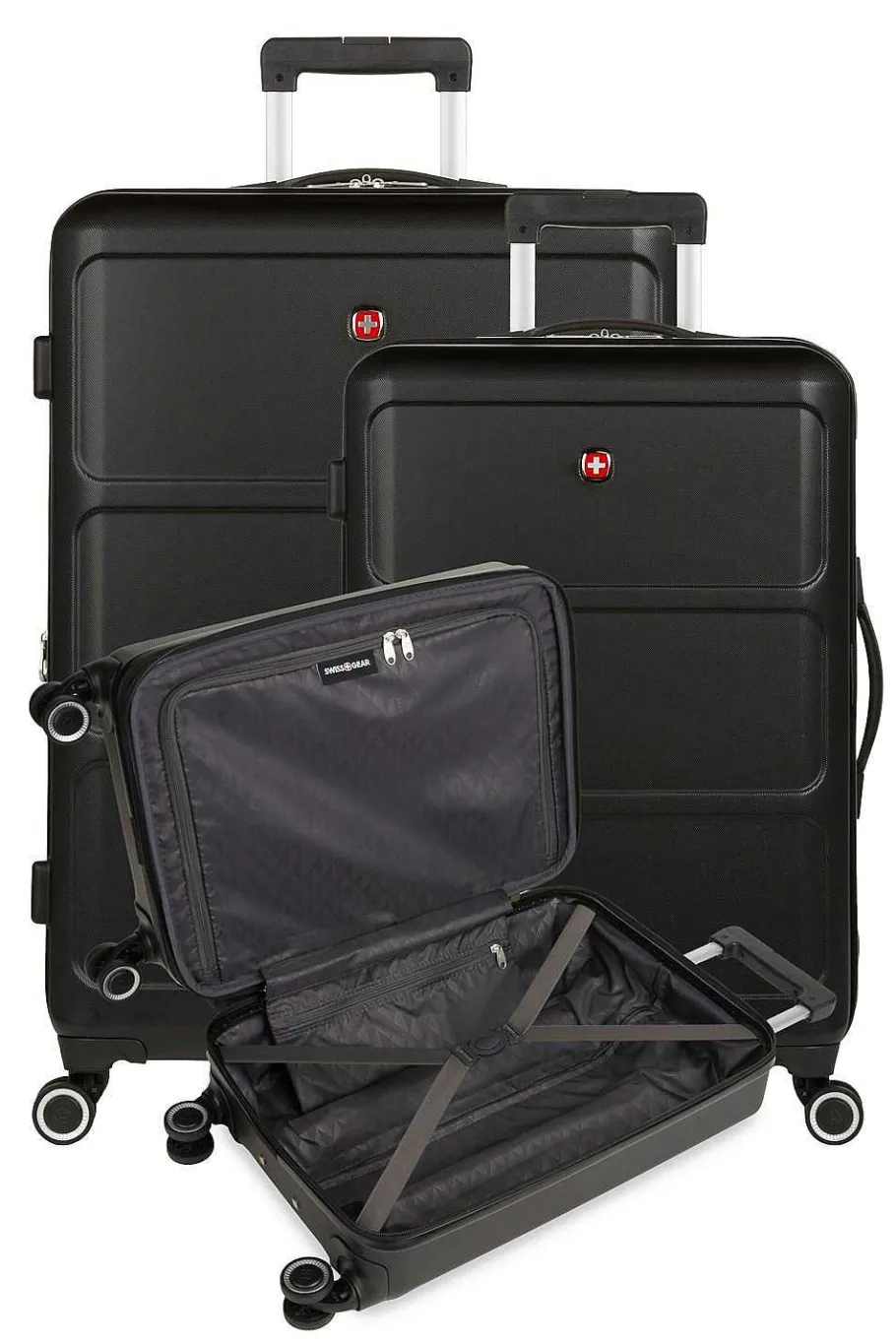 swissgear__expandable_pc_hardside_spinner_luggage_set_5-7.webp Cheap SWISSGEAR 8090 Expandable 3Pc Hardside Spinner Luggage Set Black | Burgundy