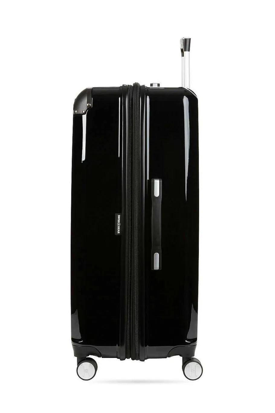 Cheap SWISSGEAR 7786 Expandable 2Pc Hardside Spinner Luggage Set - Black