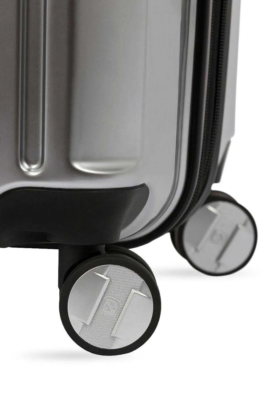 Outlet SWISSGEAR 7786 Expandable 2Pc Hardside Spinner Luggage Set - Silver