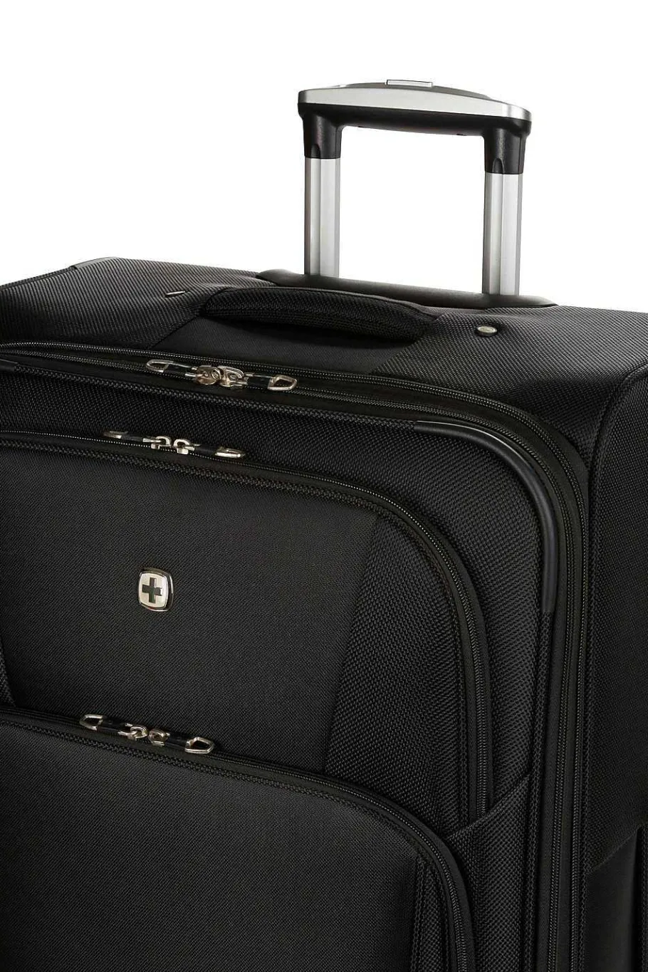 swissgear__expandable_pc_spinner_luggage_set__black_5.webp Cheap SWISSGEAR 7768 Expandable 3Pc Spinner Luggage Set - Black