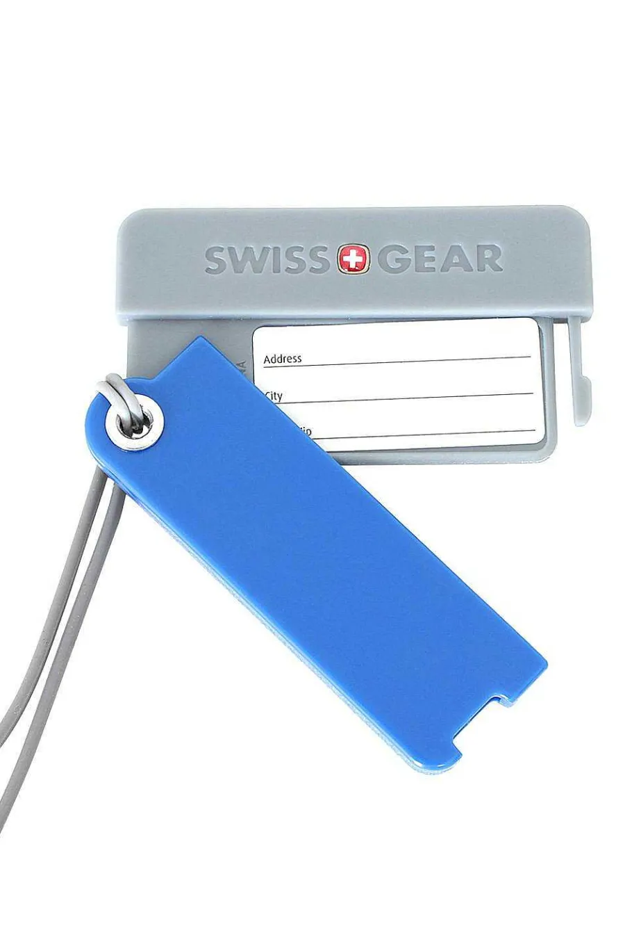 Flash Sale SWISSGEAR Luggage Tag Twin Pack Black | Blue | Red/Grey
