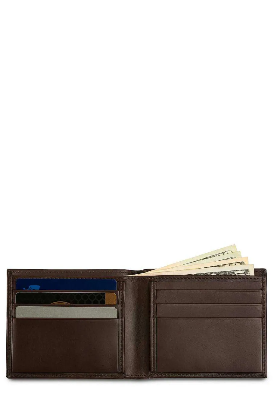 Flash Sale SWISSGEAR Napa Leather Bifold Wallet - Brown