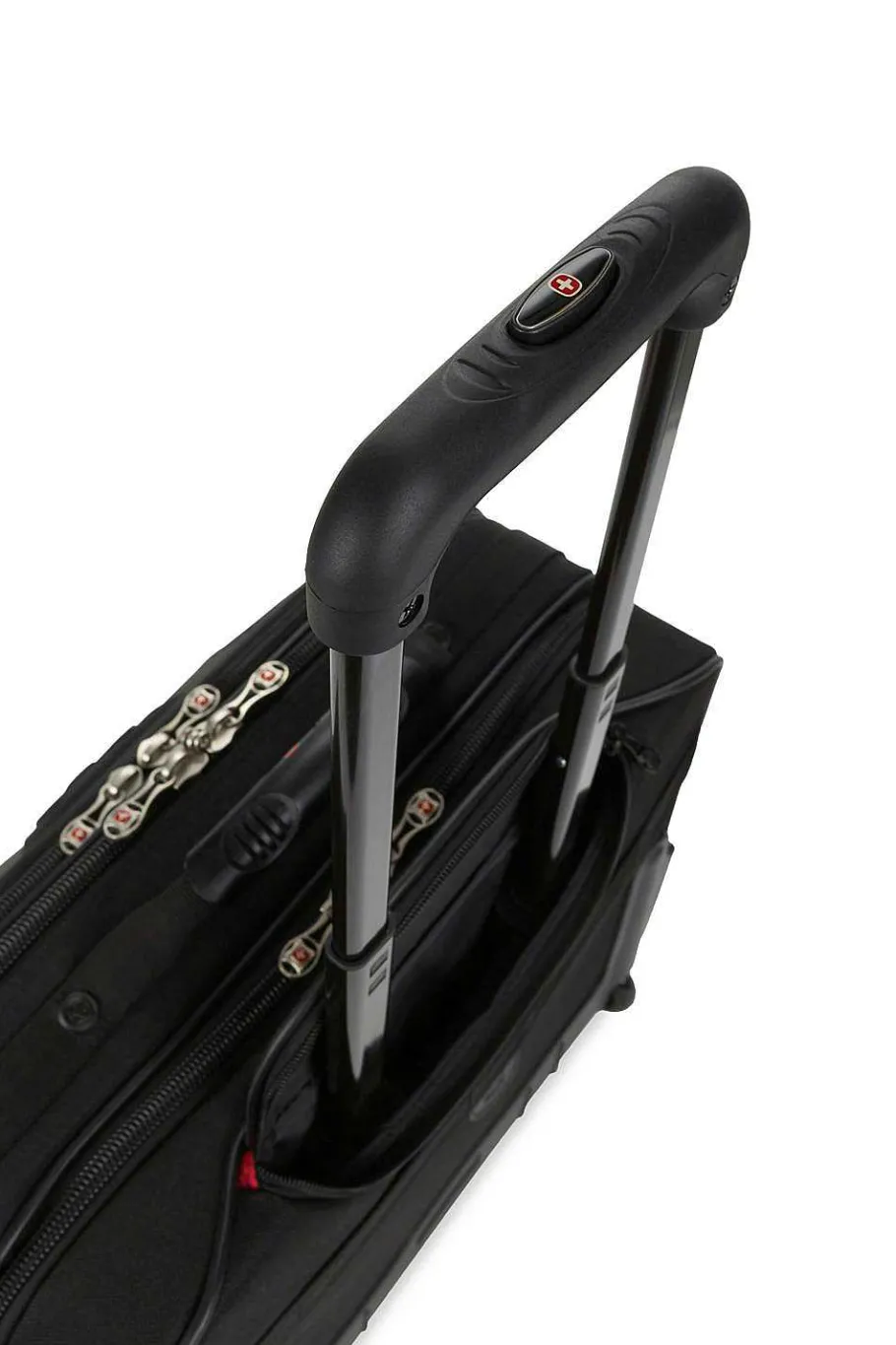 Fashion SWISSGEAR Wenger Granada Wheeled Business Case - Black