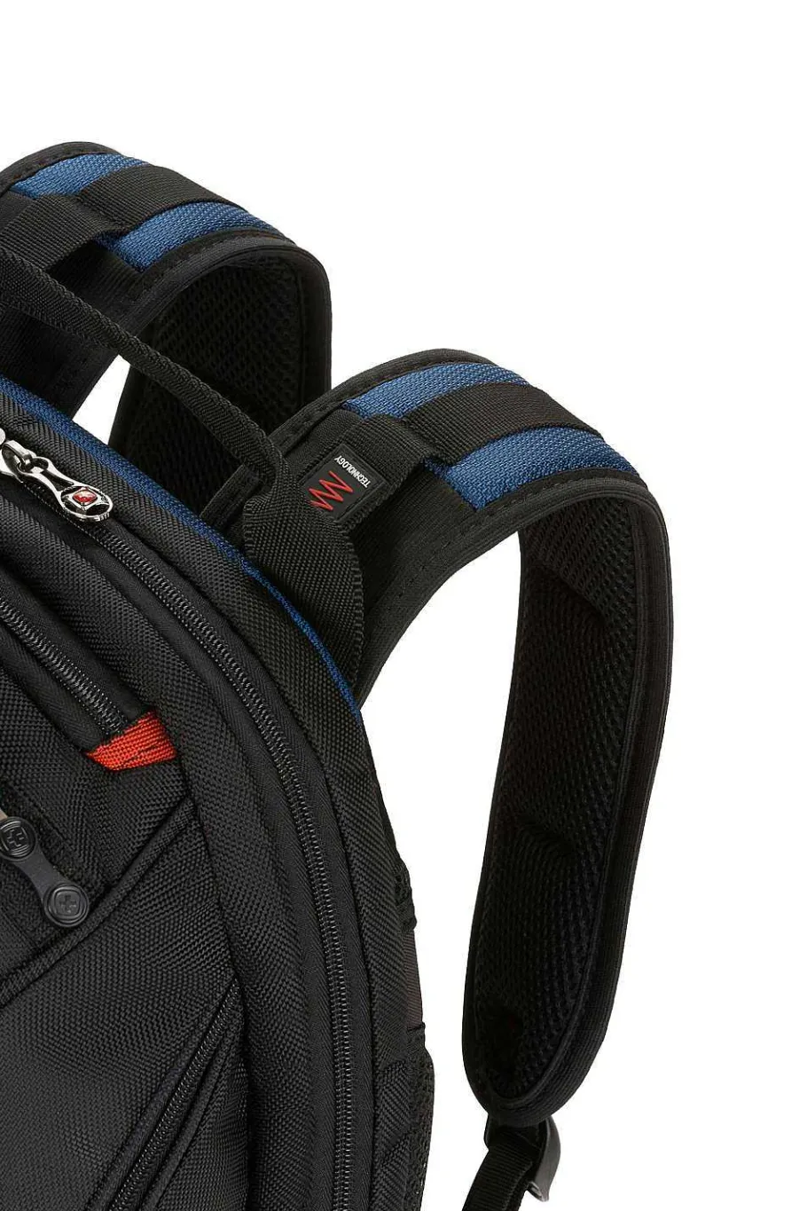 Clearance SWISSGEAR Wenger Ibex 17 Inch Laptop Backpack - Black/Gray/Blue