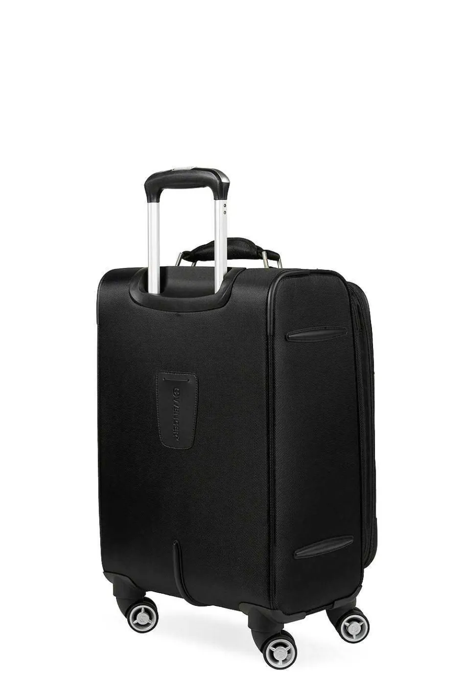Best Sale SWISSGEAR Wenger Identity Expandable Laptop Carry On Spinner Luggage - Black