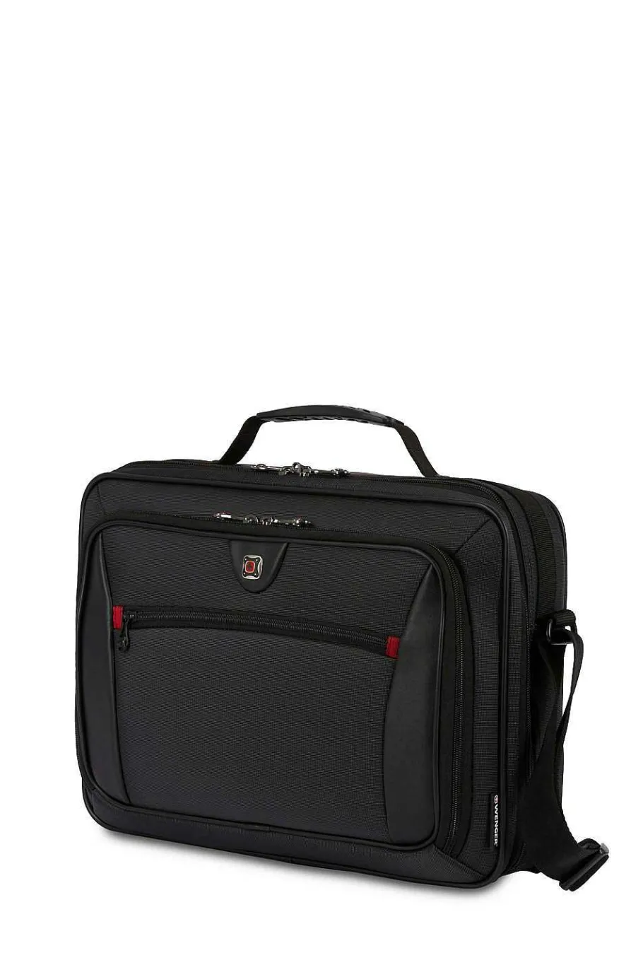 Clearance SWISSGEAR Wenger Insight 16 Inch Single Gusset Computer Case - Black