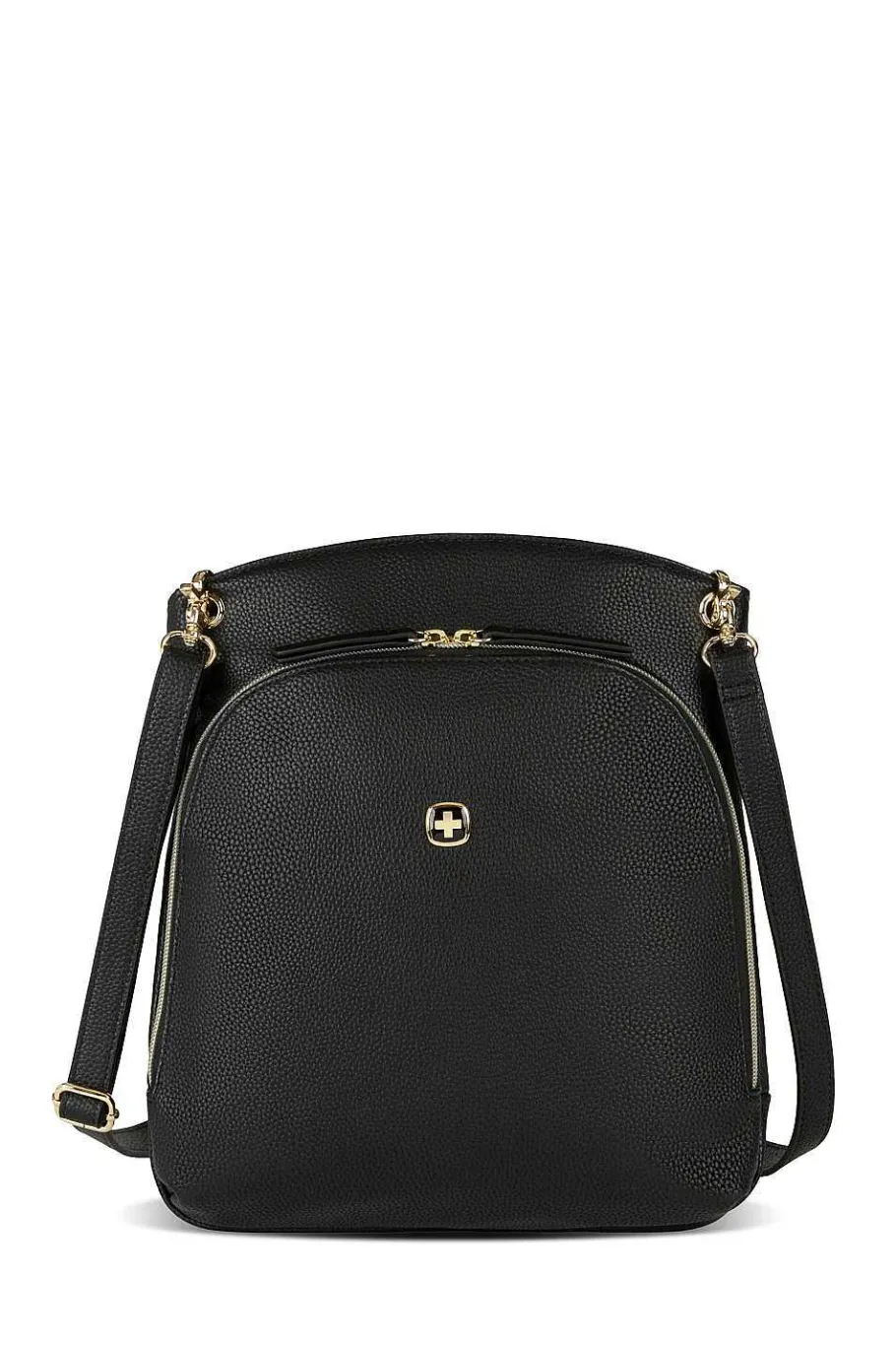 Cheap SWISSGEAR Wenger Leasophie Tablet Crossbody Bag - Black/Sky Blue