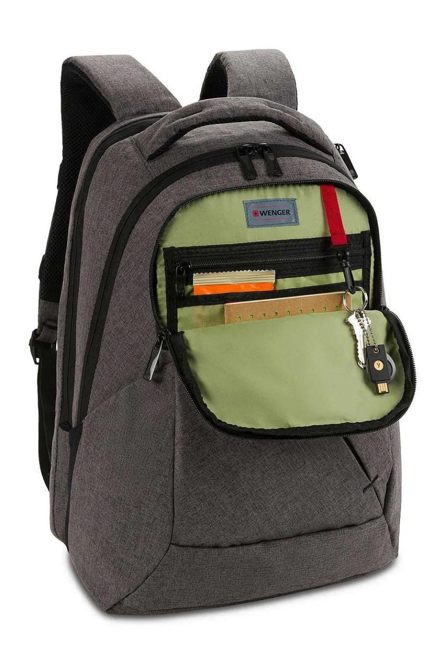 New SWISSGEAR Wenger Moveup 16 Inch Laptop Backpack - Charcoal Heather
