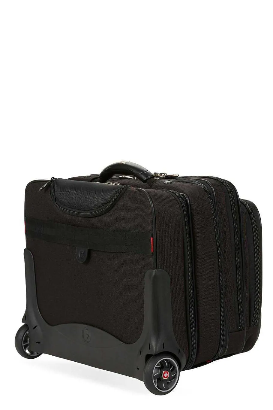 Store SWISSGEAR Wenger Patriot Wheeled Business Case With Removable Laptop Case - Black