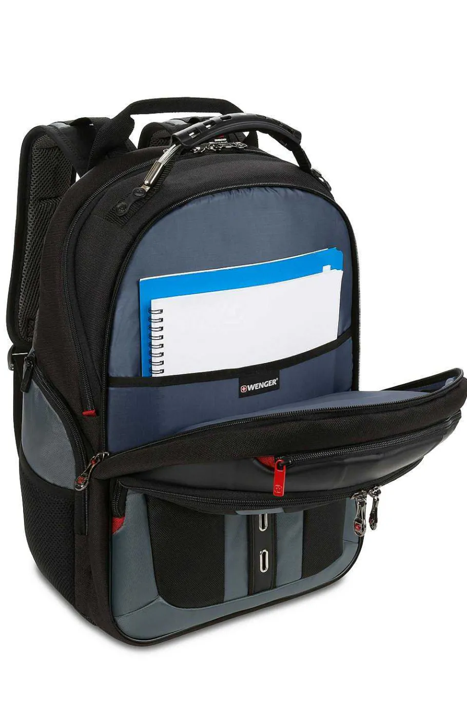 Sale SWISSGEAR Wenger Pegasus 17 Inch Laptop Backpack - Black/Blue